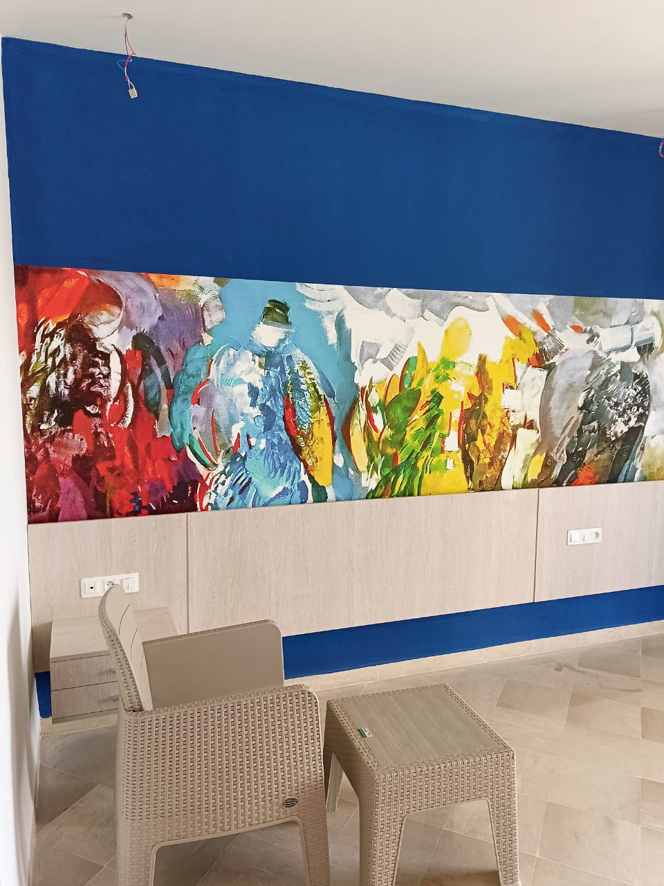 Papier peint réalisé par Mille Color à Monastir — photo 3